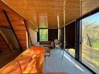 İÇERİSİNDE TİNY HOUSE OLAN HOBİ BAHÇESİ ELEKTRİK SU BAHÇE EV - Görsel 8
