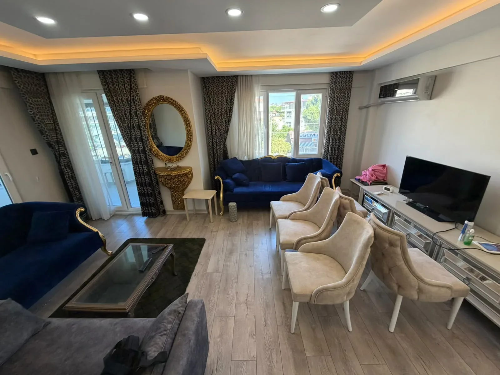 AKÇAY MERKEZDE 2+1 AYRI MUTFAK FULL EŞYA OPSİYONLU GENİŞ BALKONLU İÇİ FULL YAPILI DAİRE - Görsel 5