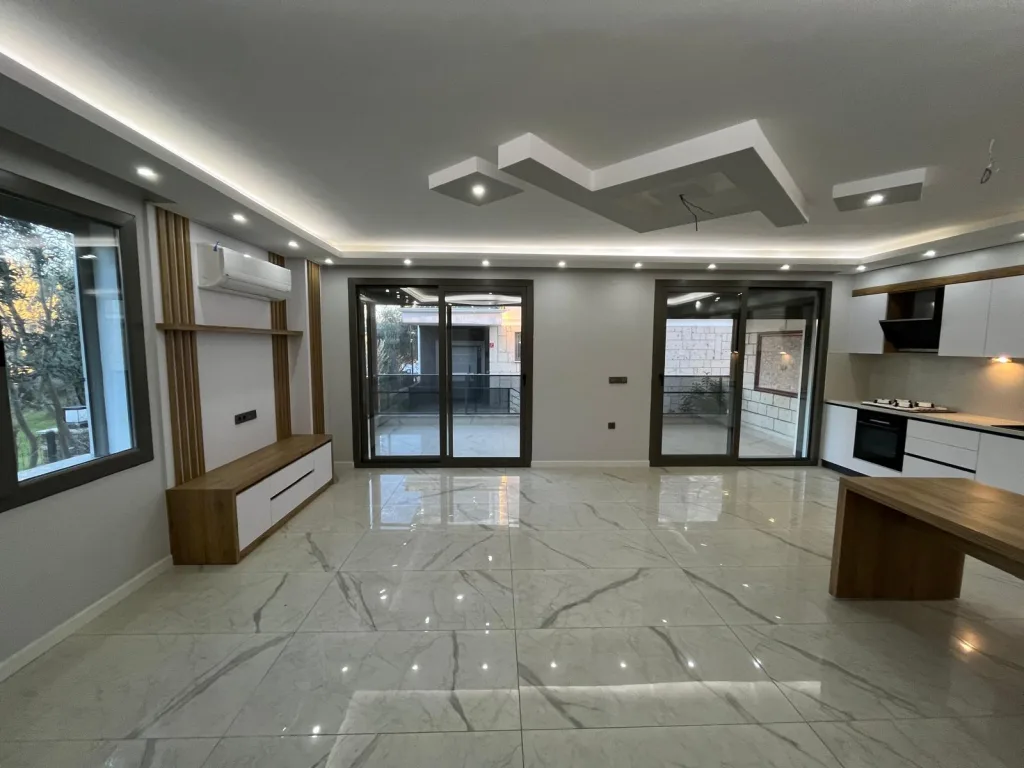 ALTINOLUKTA 4 ODA 1 SALON MUHTEŞEM  DENİZ VE DAĞ MANZARALI TRIPLEX VİLLA - Görsel 30