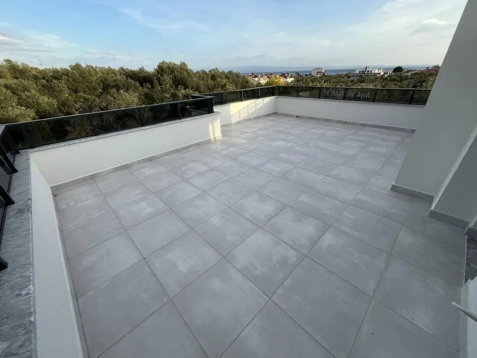 NARLIDA 4+1 ÇOK KULLANIŞLI DENİZE 450 METRE MESAFEDE VİLLA - Görsel 33