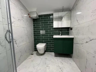 ALTINOLUKTA 4 ODA 1 SALON MUHTEŞEM  DENİZ VE DAĞ MANZARALI TRIPLEX VİLLA - Görsel 26