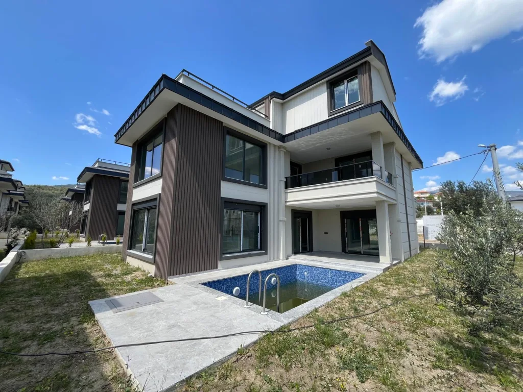 GÜRE OTELLER BÖLGESİNDE TAM BAĞIMSIZ MÜSTAKİL 4+1 LOFT TRİPLEX VİLLA - Görsel 10