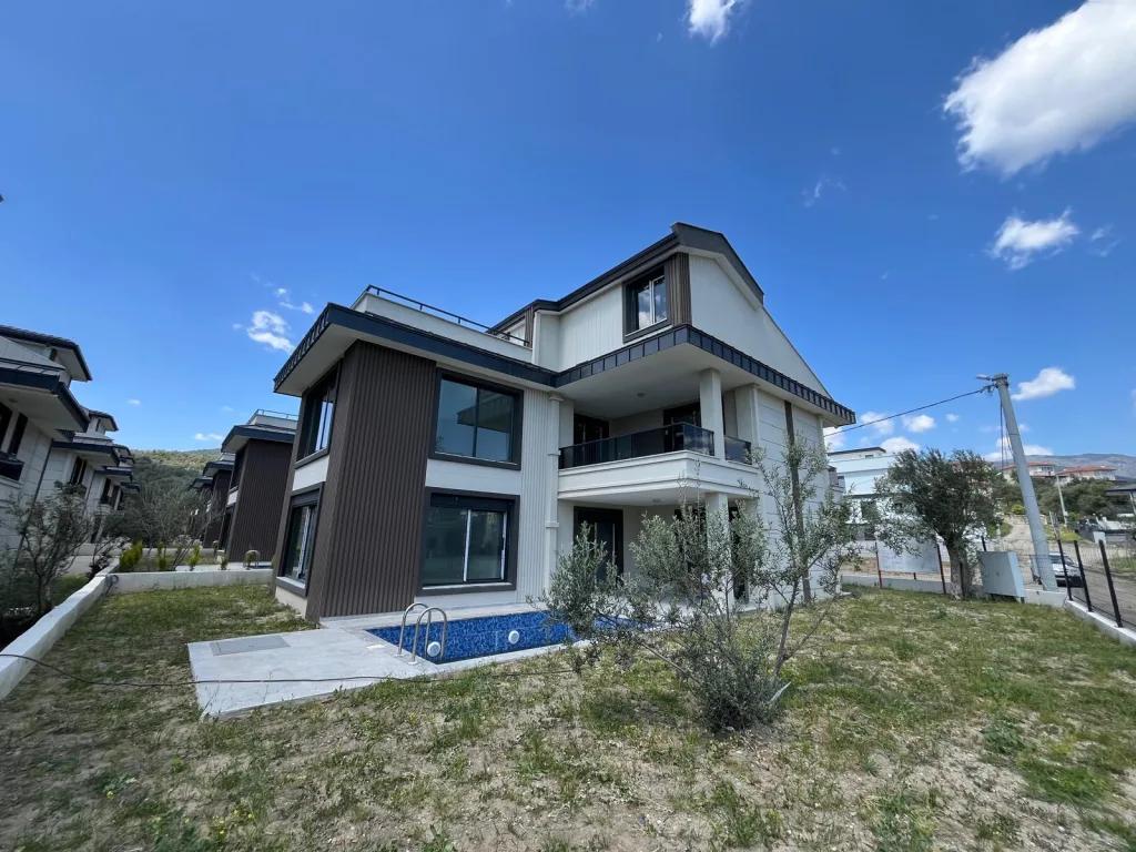 GÜRE OTELLER BÖLGESİNDE TAM BAĞIMSIZ MÜSTAKİL 4+1 LOFT TRİPLEX VİLLA - Görsel 9