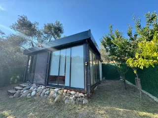 İÇERİSİNDE TİNY HOUSE OLAN HOBİ BAHÇESİ ELEKTRİK SU BAHÇE EV - Görsel 17
