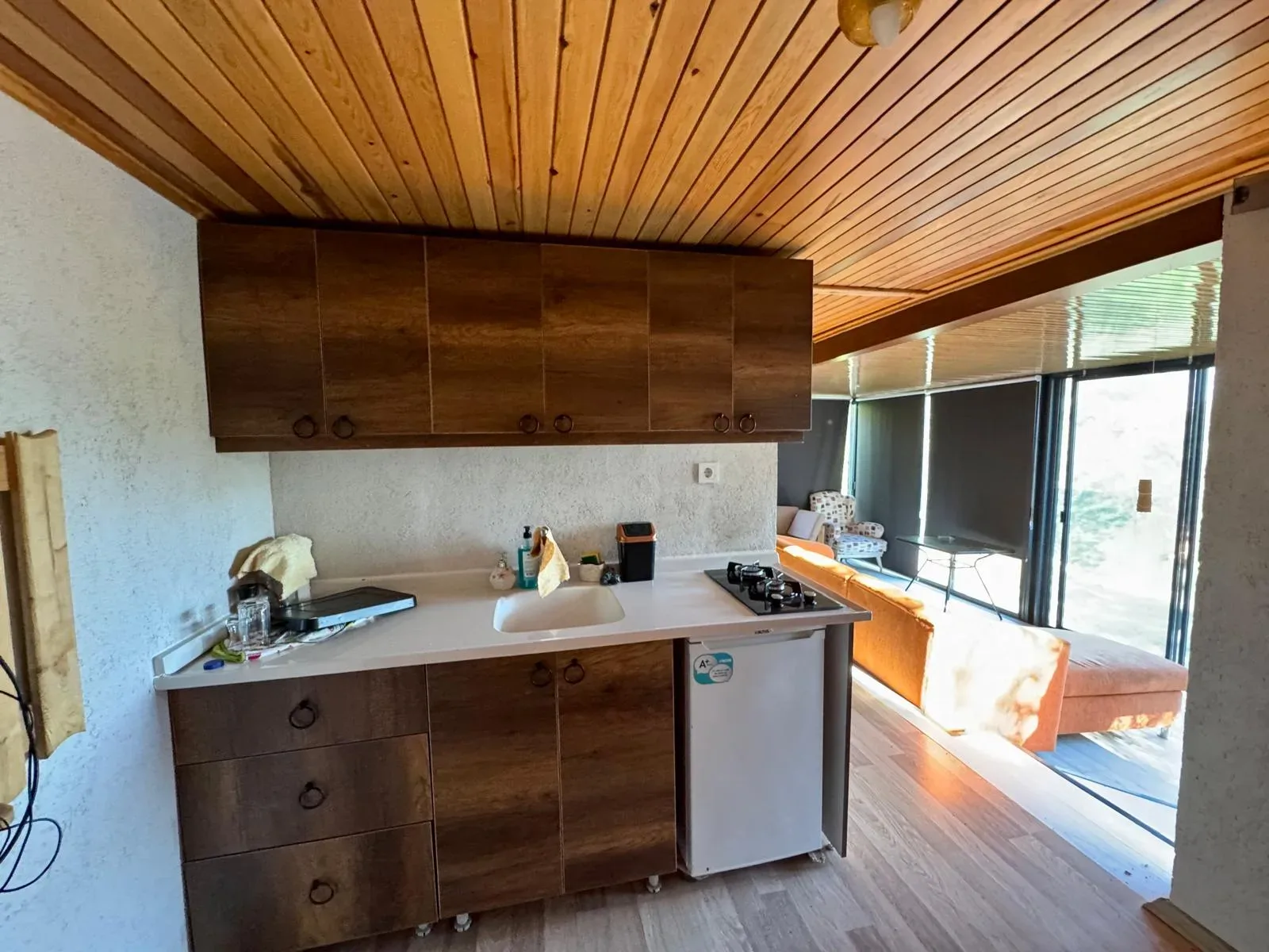 İÇERİSİNDE TİNY HOUSE OLAN HOBİ BAHÇESİ ELEKTRİK SU BAHÇE EV - Görsel 9