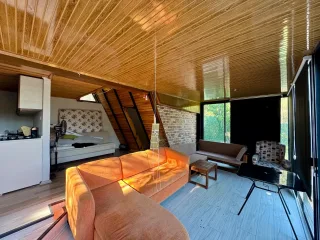 İÇERİSİNDE TİNY HOUSE OLAN HOBİ BAHÇESİ ELEKTRİK SU BAHÇE EV - Görsel 7
