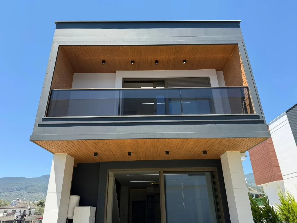 GÜRE SAHİLDE ULTRA LÜX SİTE İÇERİSİNDE TAM BAĞIMSIZ MÜSTAKİL VİLLA - Görsel 20