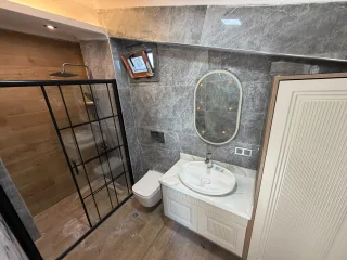 GÜRE SAHİLİNDE 4+1 ULTRA LÜX DENİZE YÜRÜME MESAFESİNDE TRİPLEX VİLLA - Görsel 17