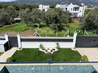 GÜRE RAMADA OTEL BÖLGESİNDE TAM BAĞIMSIZ MÜSTAKİL ULTRA LÜX VİLLA - Görsel 16