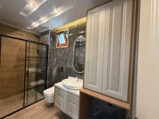GÜRE SAHİLİNDE 4+1 ULTRA LÜX DENİZE YÜRÜME MESAFESİNDE TRİPLEX VİLLA - Görsel 31