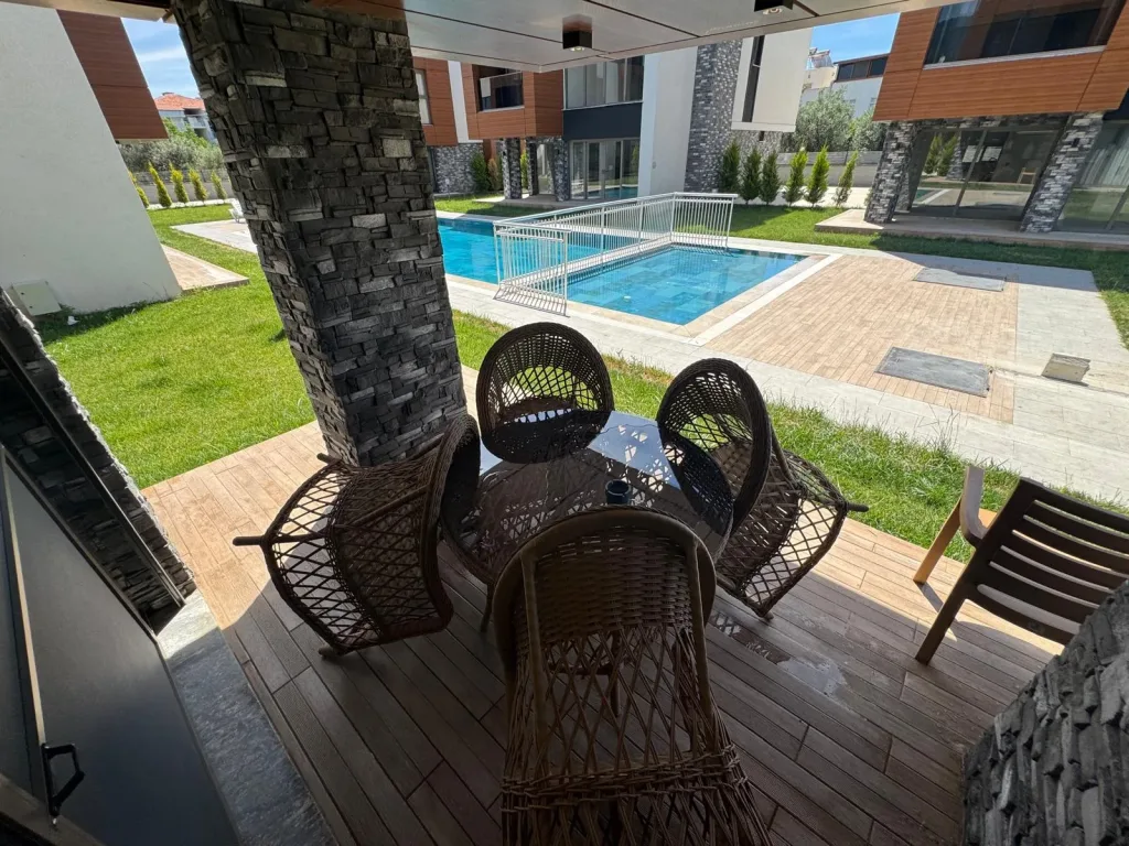 GÜRE SAHİLİNDE FULL EŞYA OPSİYONLU ULTRA LÜX 4+1 HAVUZLU SİTE İÇERİSİNDE TAM BAĞIMSIZ MÜSTAKİL VİLLA - Görsel 23