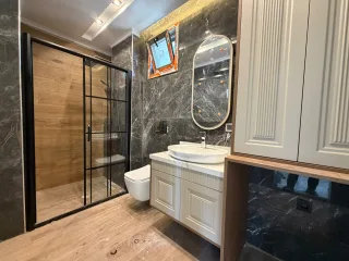 GÜRE SAHİLİNDE 4+1 ULTRA LÜX DENİZE YÜRÜME MESAFESİNDE TRİPLEX VİLLA - Görsel 30