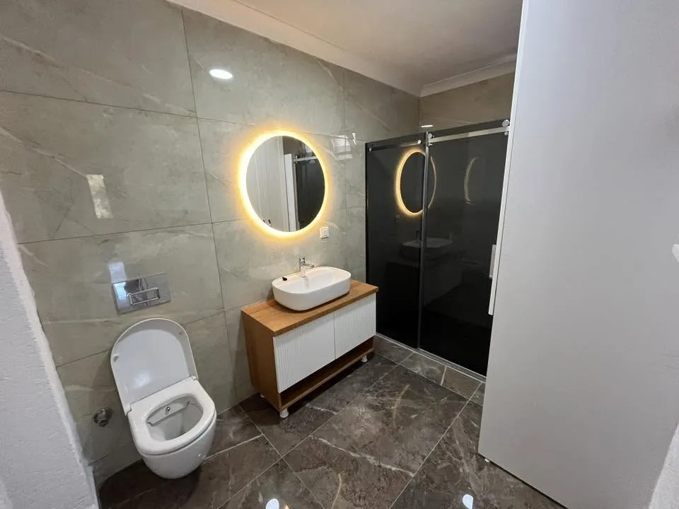 NARLIDA 4+1 ÇOK KULLANIŞLI DENİZE 450 METRE MESAFEDE VİLLA - Görsel 13