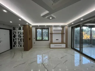 ALTINOLUKTA 4 ODA 1 SALON MUHTEŞEM  DENİZ VE DAĞ MANZARALI TRIPLEX VİLLA - Görsel 15