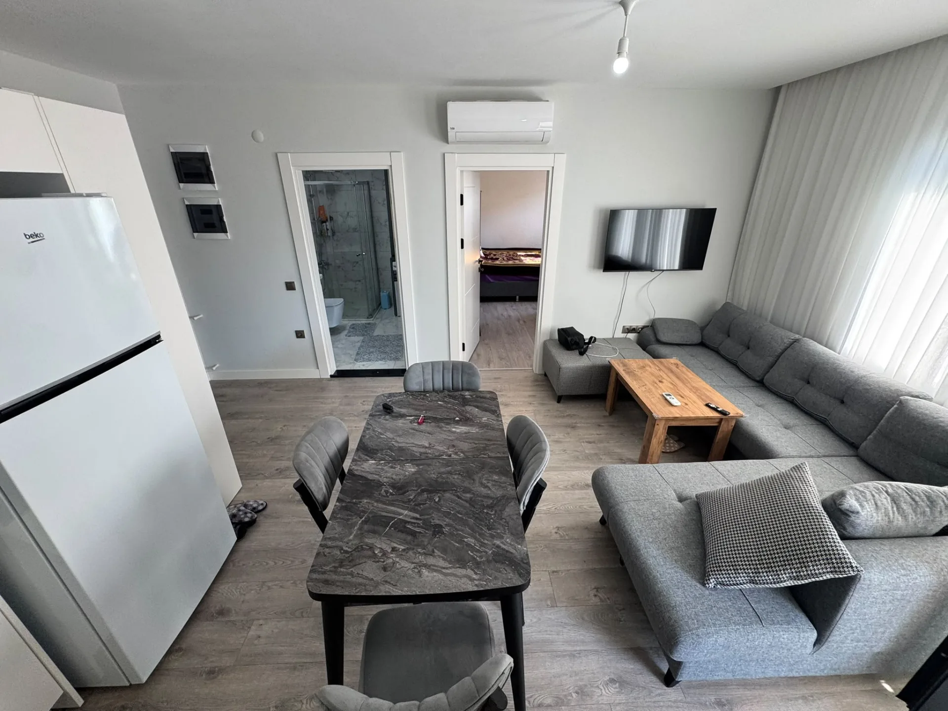 ALTINOLUk YAĞCILARDA DENİZE SIFIR ADRA SİTESİNDE 1+1 FULL EŞYALI SATILIK DAİRE - Görsel 21