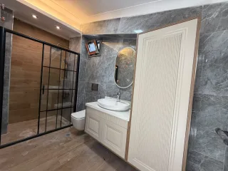 GÜRE SAHİLİNDE 4+1 ULTRA LÜX DENİZE YÜRÜME MESAFESİNDE TRİPLEX VİLLA - Görsel 22